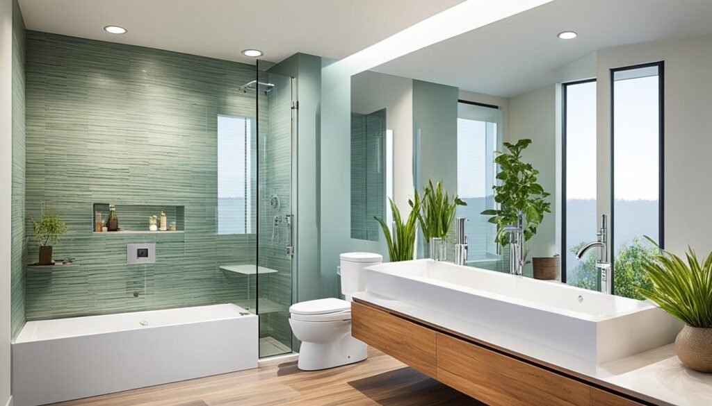 smart and sustainable bathroom design