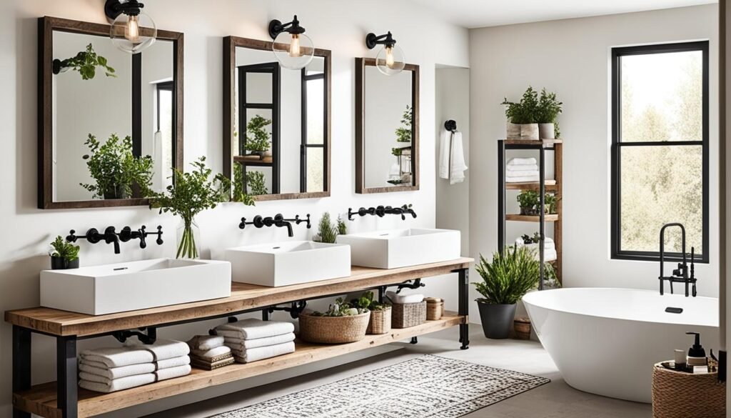 Farmhouse Modern Bathroom Decor