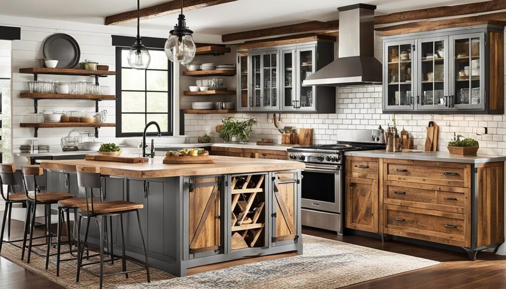 farmhouse kitchen cabinets