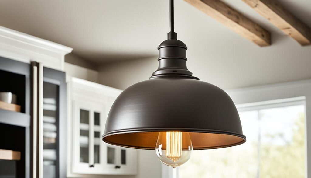 pendant light for modern farmhouse kitchen