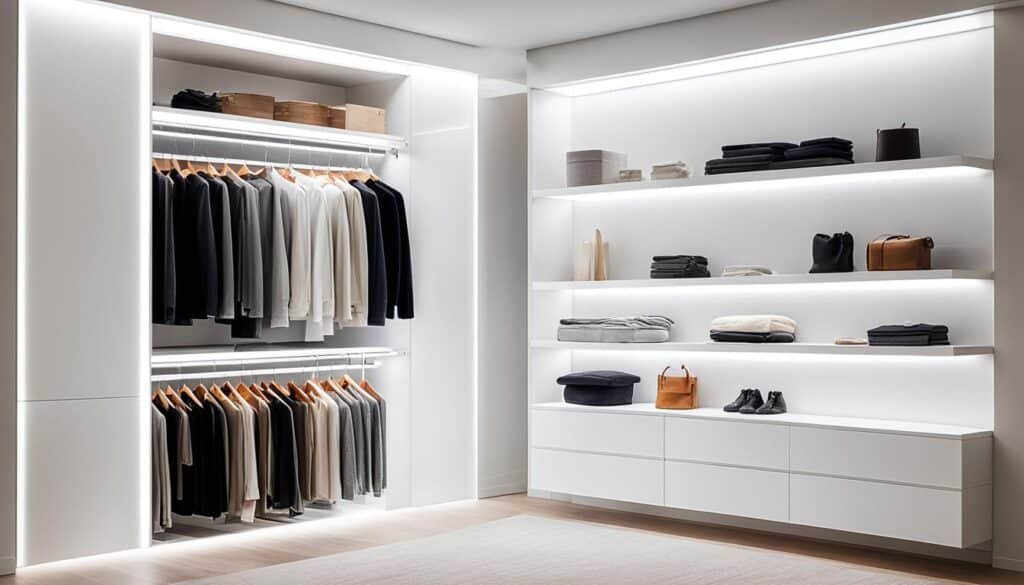 closet lighting options