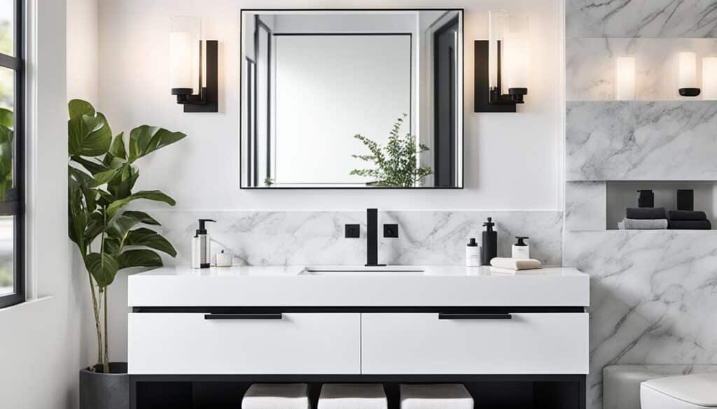 modern vanity