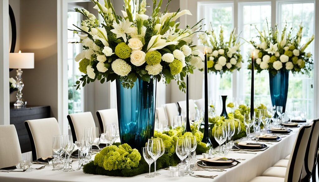 oversized vases for dining table