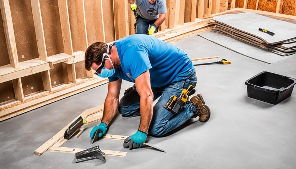 subfloor preparation