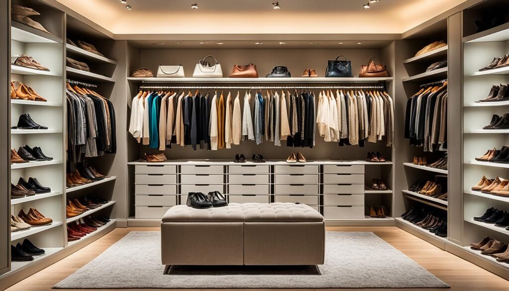 walk-in closet lighting