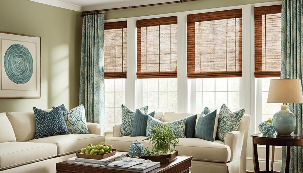 window treatment layering