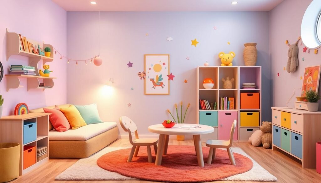 kid-friendly room design